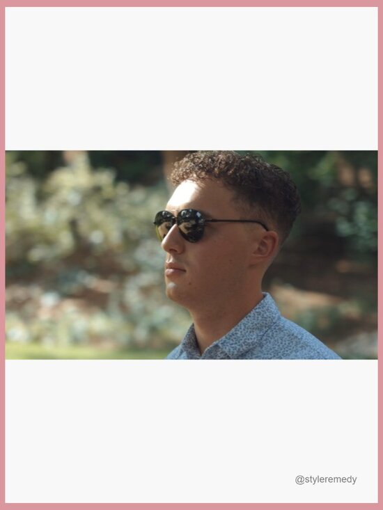 Metal Frame Aviator Sunglasses, Oversized UV400 Lenses, Shatterproof